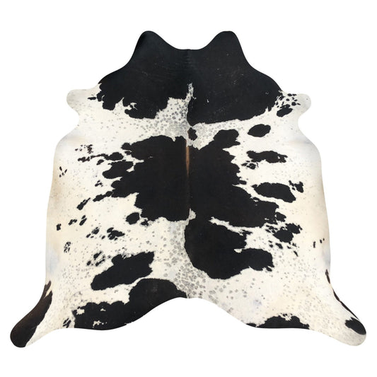 Natural Brazilian Cowhide Rug -  Espresso, Ivory & Taupe