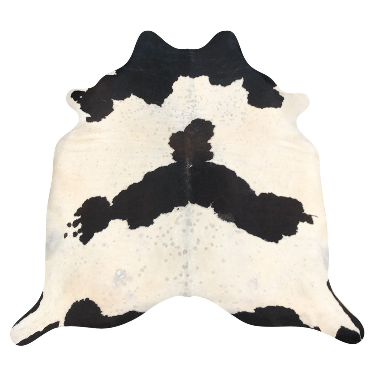 Natural Brazilian Cowhide Rug -  Espresso, Beige & Taupe