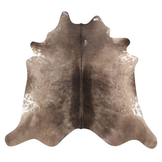 Natural Brazilian Cowhide Rug -  Caramel, Espresso & Ivory