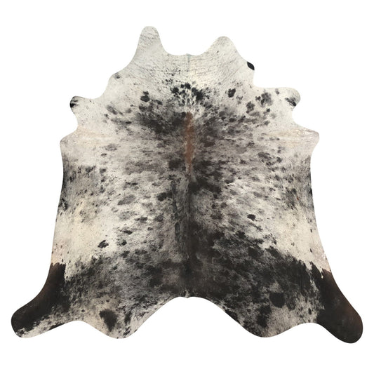 Natural Brazilian Cowhide Rug -  Espresso, Ivory & Mocha
