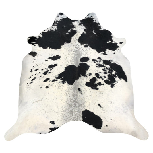 Natural Brazilian Cowhide Rug -  Espresso, Ivory & Taupe
