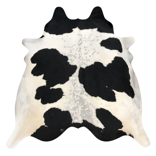 Natural Brazilian Cowhide Rug -  Espresso, Ivory & Taupe