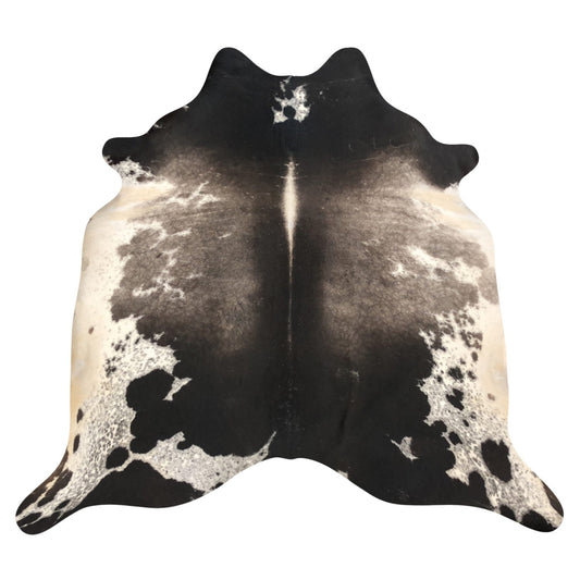Natural Brazilian Cowhide Rug -  Espresso, Taupe & Beige