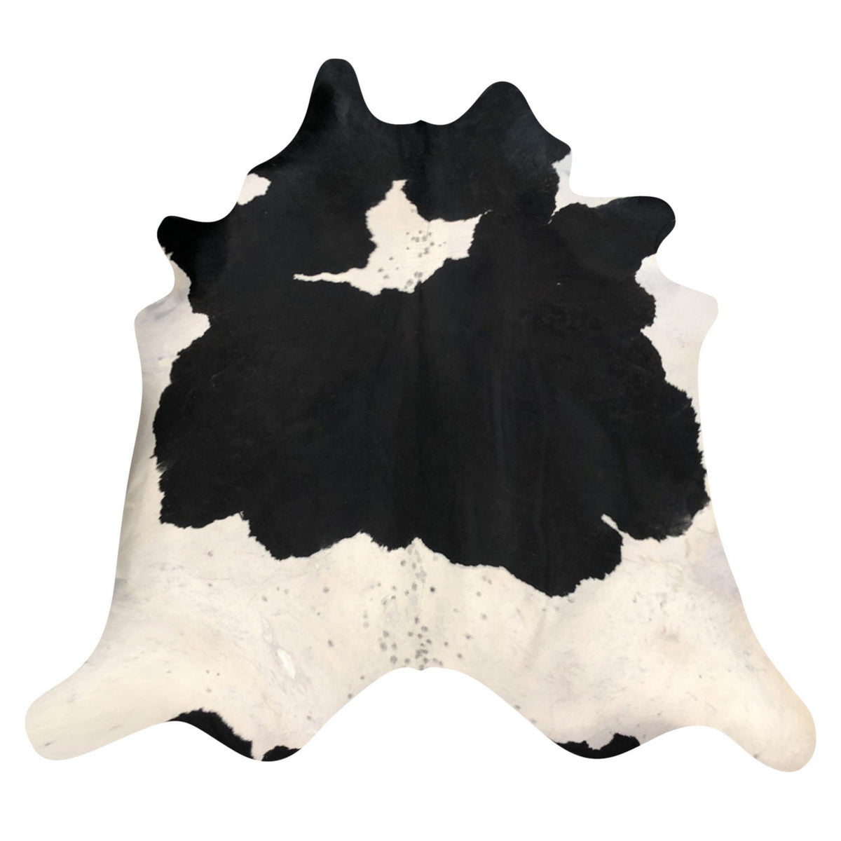 Natural Brazilian Cowhide Rug -  Espresso, Ivory & Taupe