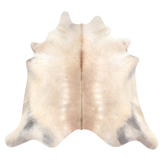 Natural Brazilian Cowhide Rug -  Beige, Taupe & Ivory
