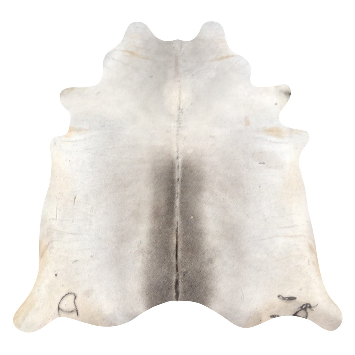 Natural Brazilian Cowhide Rug -  Ivory, Taupe & Beige
