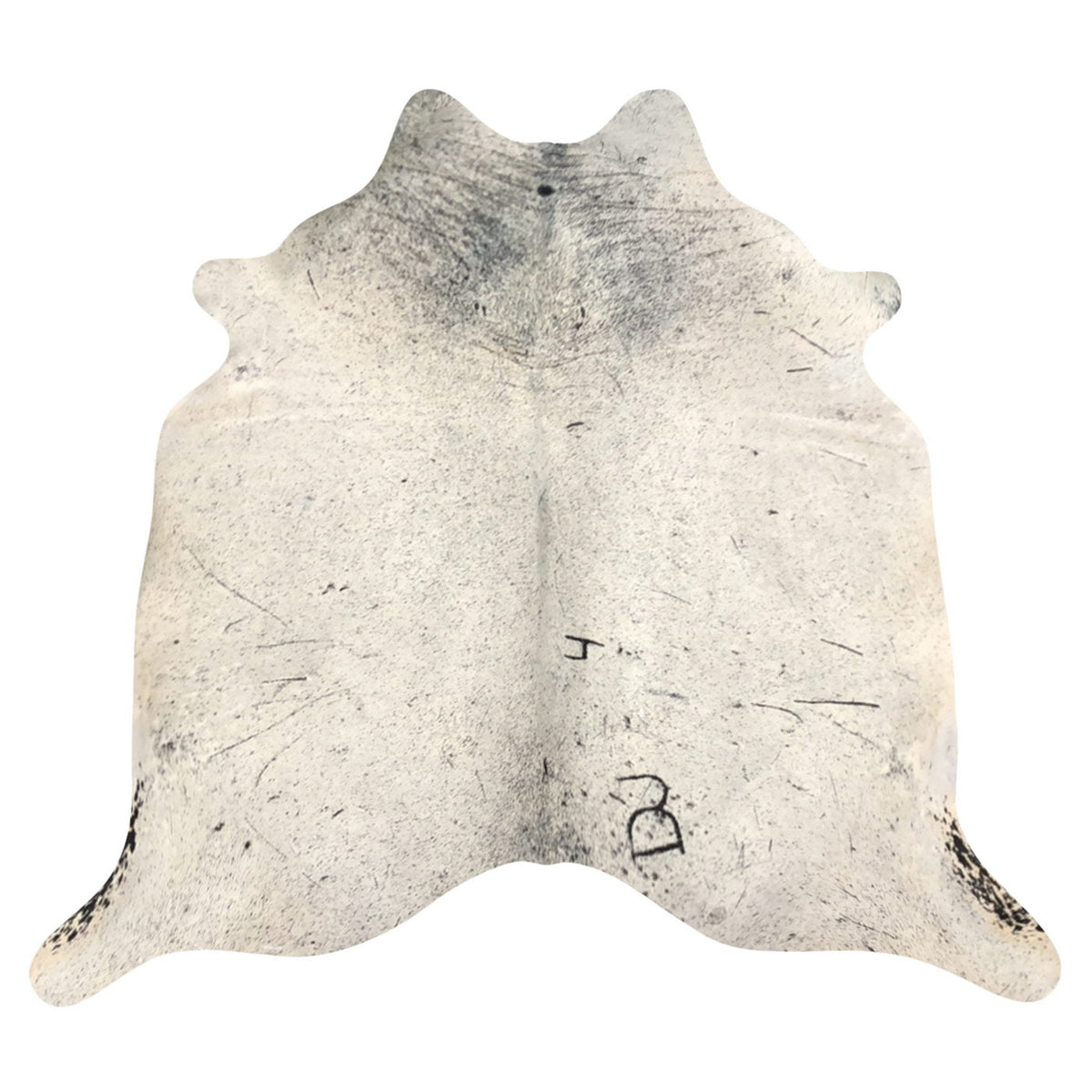 Natural Brazilian Cowhide Rug -  Ivory, Taupe & Espresso