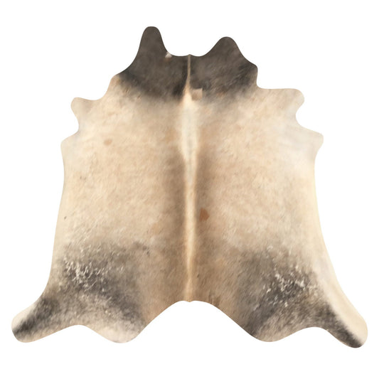 Natural Brazilian Cowhide Rug -  Caramel, Taupe & Ivory