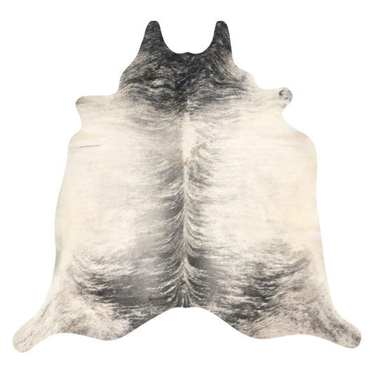 Natural Brazilian Cowhide Rug -  Taupe, Espresso & Ivory