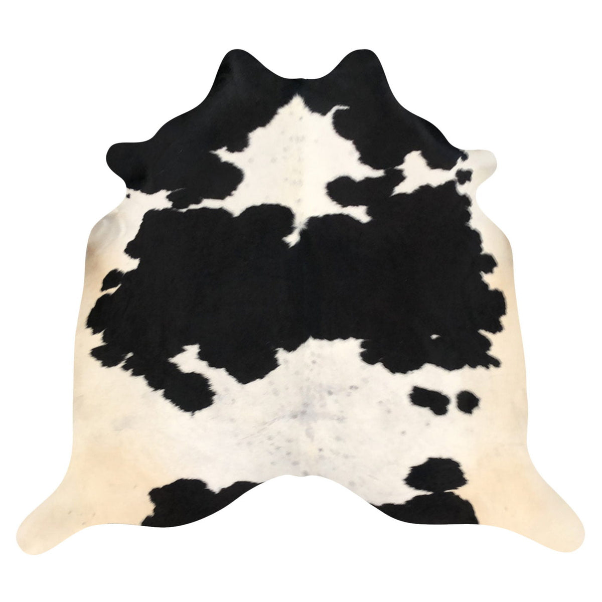 Natural Brazilian Cowhide Rug -  Espresso, Ivory & Taupe