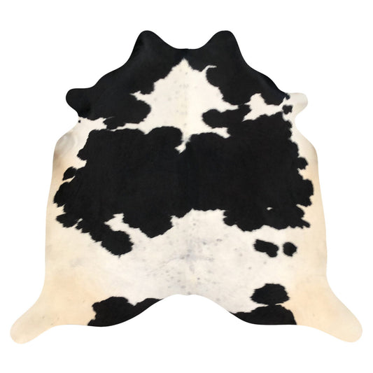 Natural Brazilian Cowhide Rug -  Espresso, Ivory & Taupe