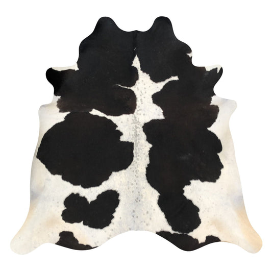 Natural Brazilian Cowhide Rug -  Espresso, Ivory & Taupe