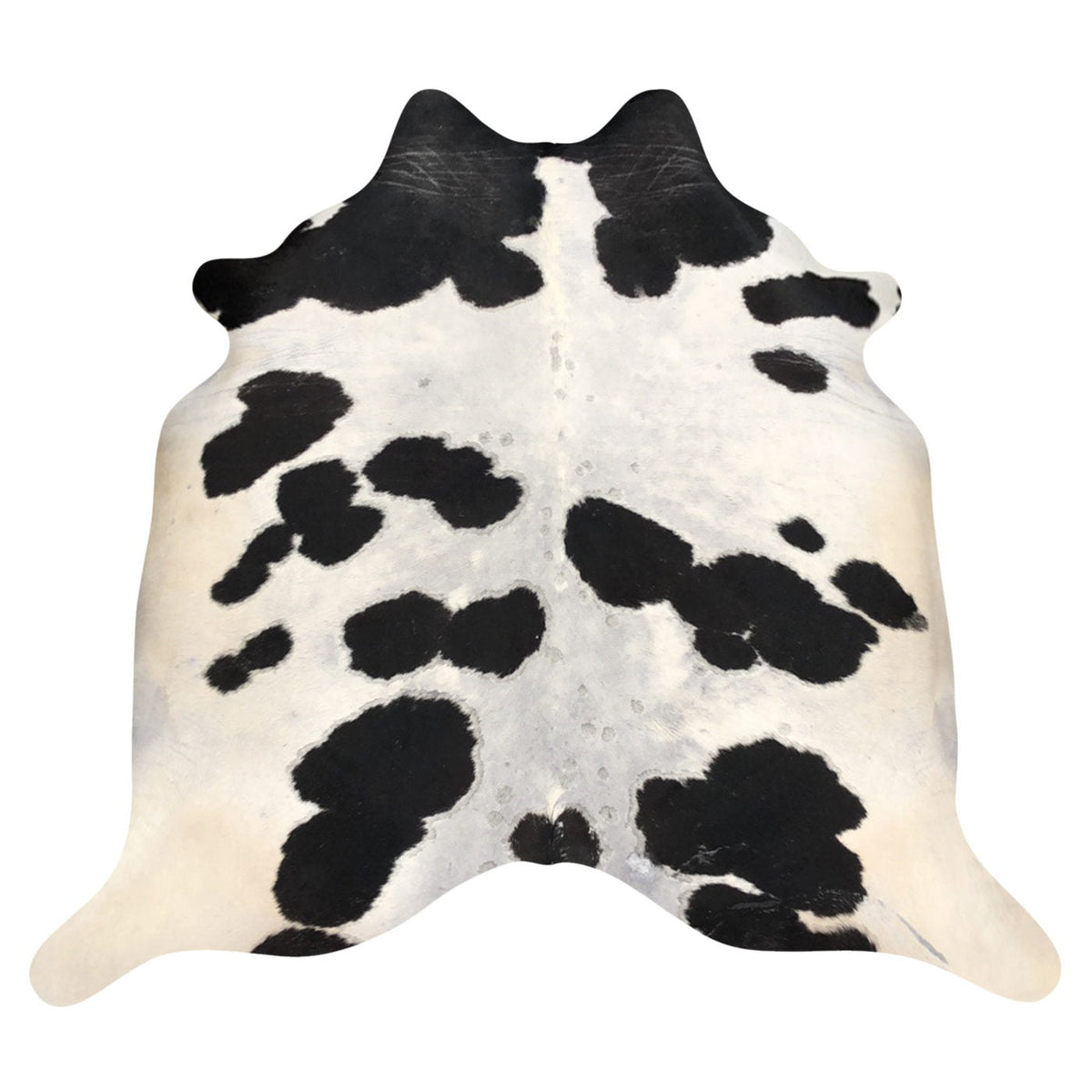 Natural Brazilian Cowhide Rug -  Espresso, Ivory & Taupe