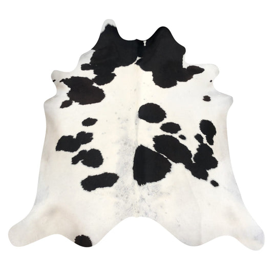Natural Brazilian Cowhide Rug -  Ivory, Espresso & Taupe