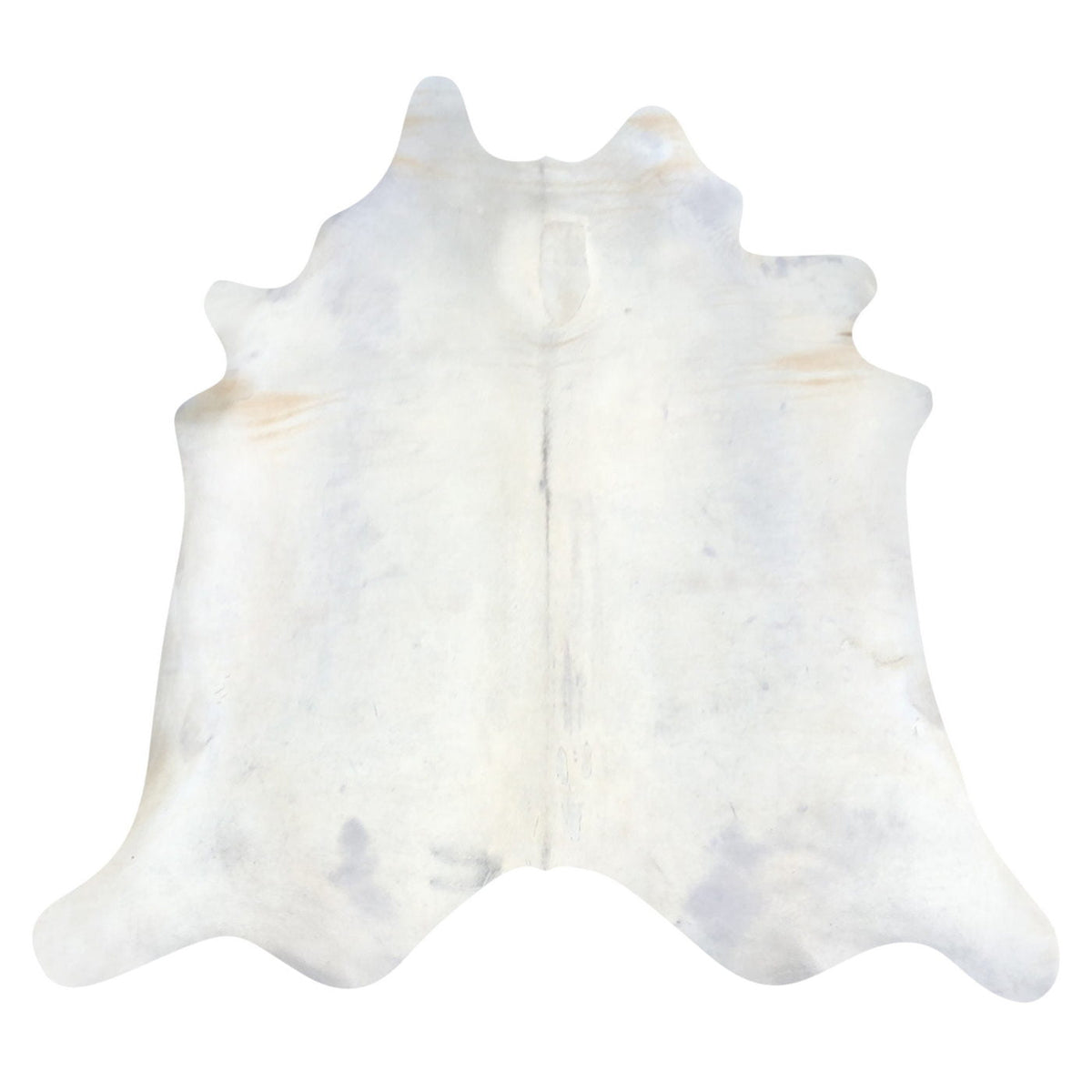 Natural Brazilian Cowhide Rug -  Ivory & Beige