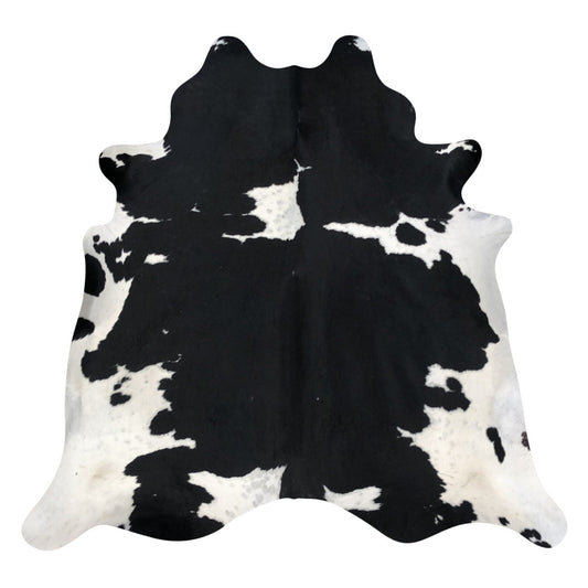 Natural Brazilian Cowhide Rug -  Espresso, Ivory & Taupe