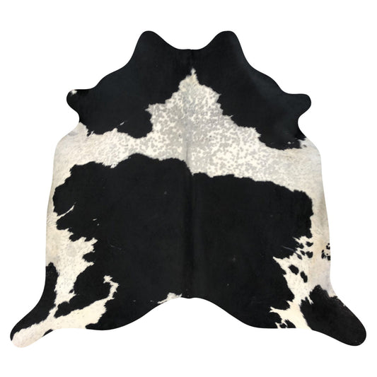 Natural Brazilian Cowhide Rug -  Espresso, Taupe & Ivory
