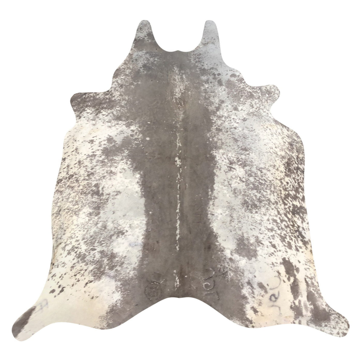 Natural Brazilian Cowhide Rug -  Taupe & Ivory