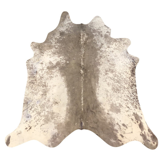 Natural Brazilian Cowhide Rug -  Taupe & Ivory