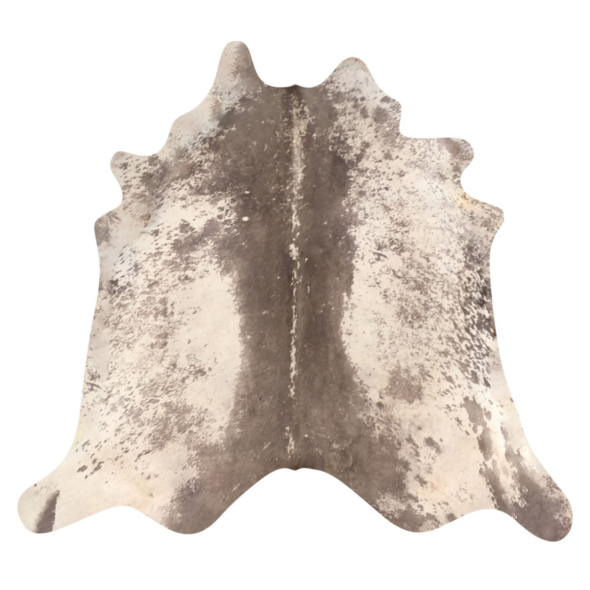Natural Brazilian Cowhide Rug -  Taupe, Beige & Ivory