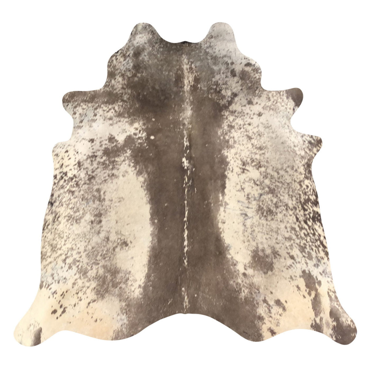 Natural Brazilian Cowhide Rug -  Taupe, Beige & Ivory