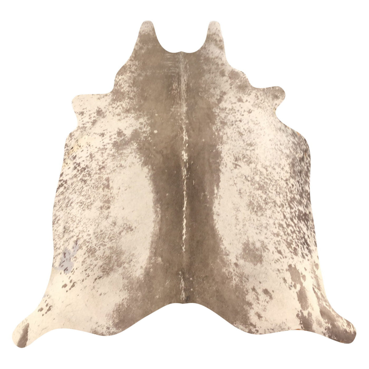 Natural Brazilian Cowhide Rug -  Taupe & Beige