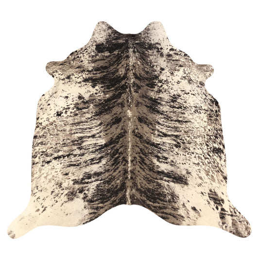 Natural Brazilian Cowhide Rug -  Espresso, Taupe & Beige