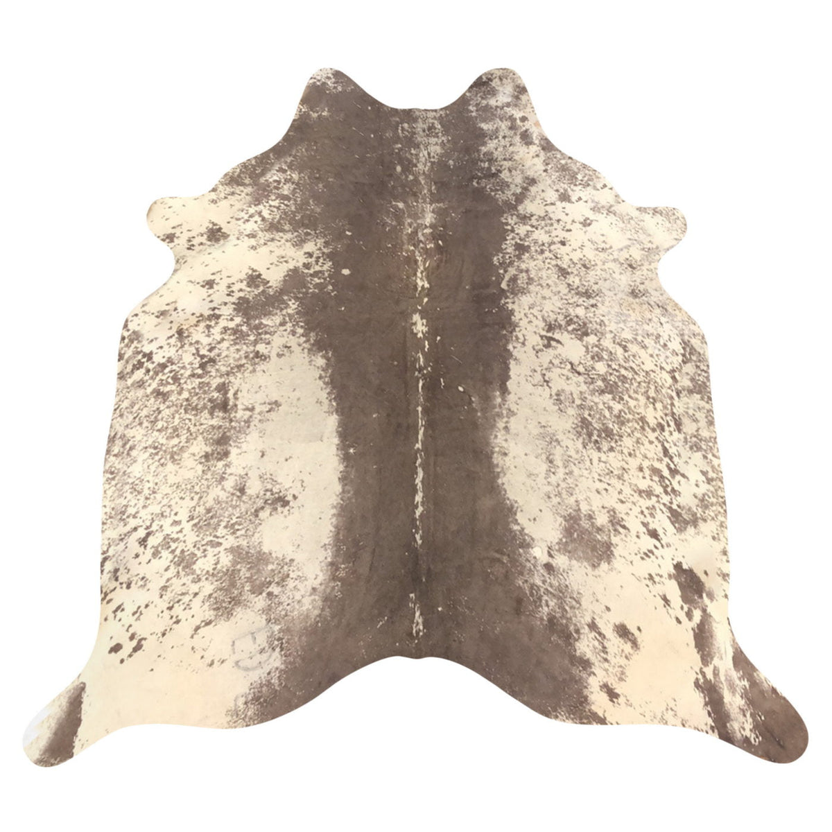 Natural Brazilian Cowhide Rug -  Taupe & Beige