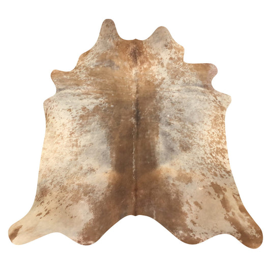 Natural Brazilian Cowhide Rug -  Mocha, Beige & Taupe