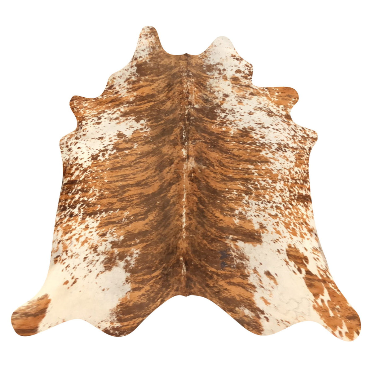 Natural Brazilian Cowhide Rug -  Mocha, Espresso & Ivory