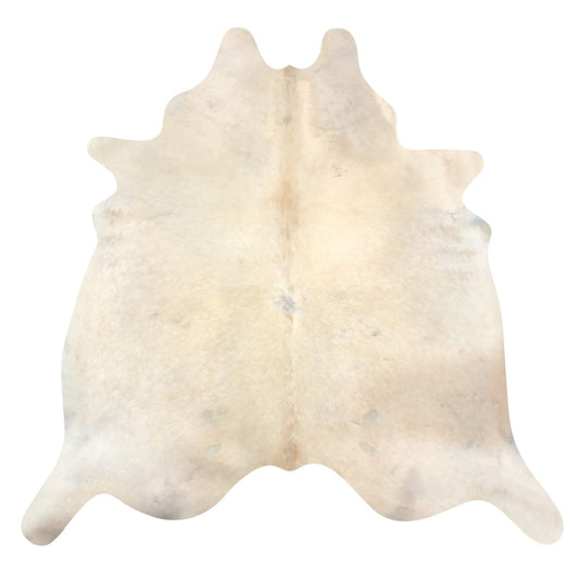 Natural Brazilian Cowhide Rug -  Beige & Ivory