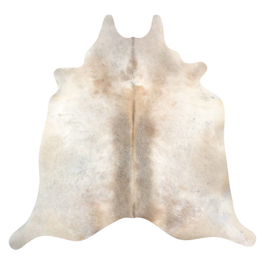 Natural Brazilian Cowhide Rug -  Ivory, Taupe & Beige