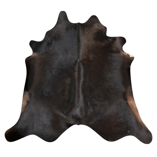 Natural Brazilian Cowhide Rug -  Espresso, Mocha & Ivory