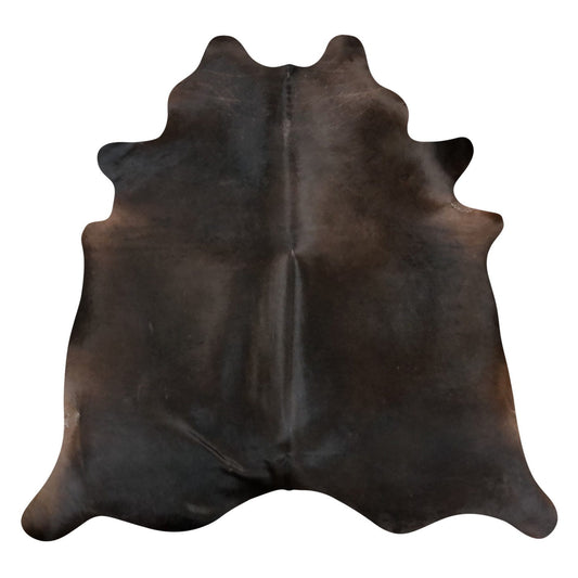 Natural Brazilian Cowhide Rug -  Espresso