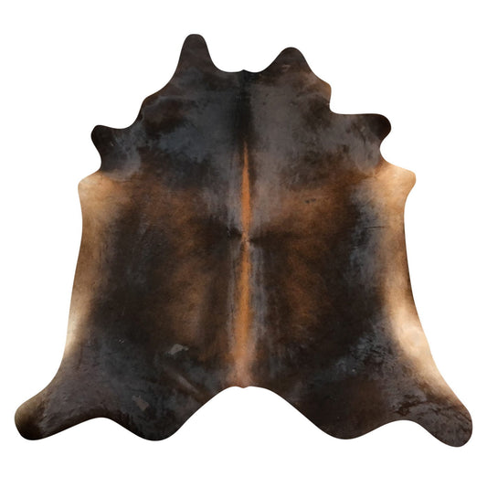 Natural Brazilian Cowhide Rug -  Espresso, Mocha & Caramel