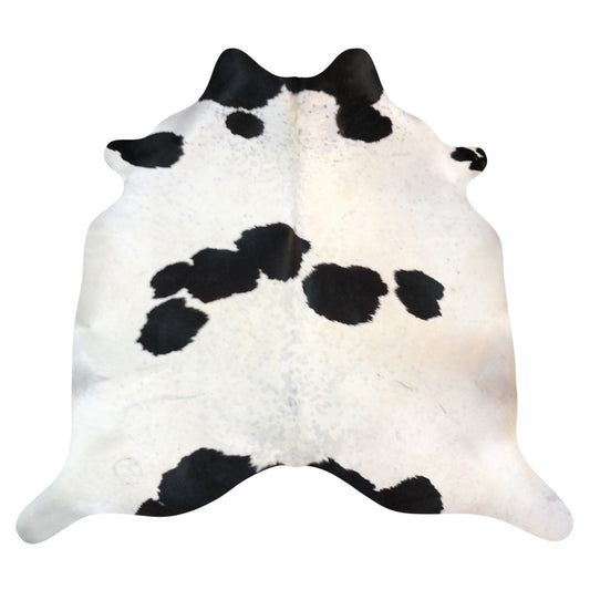 Natural Brazilian Cowhide Rug -  Ivory, Espresso & Taupe