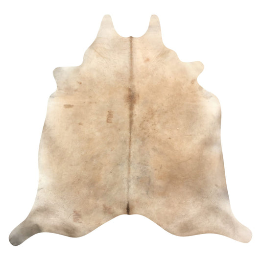 Natural Brazilian Cowhide Rug -  Caramel & Ivory