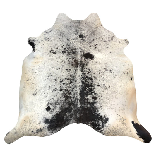 Natural Brazilian Cowhide Rug -  Espresso, Taupe & Ivory