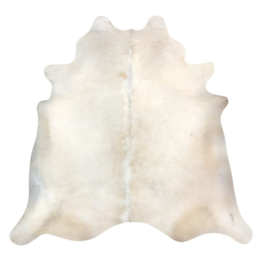 Natural Brazilian Cowhide Rug -  Beige & Ivory