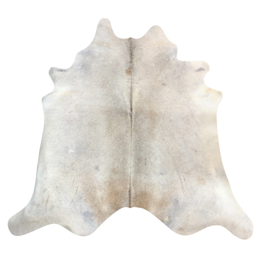 Natural Brazilian Cowhide Rug -  Ivory, Taupe & Beige