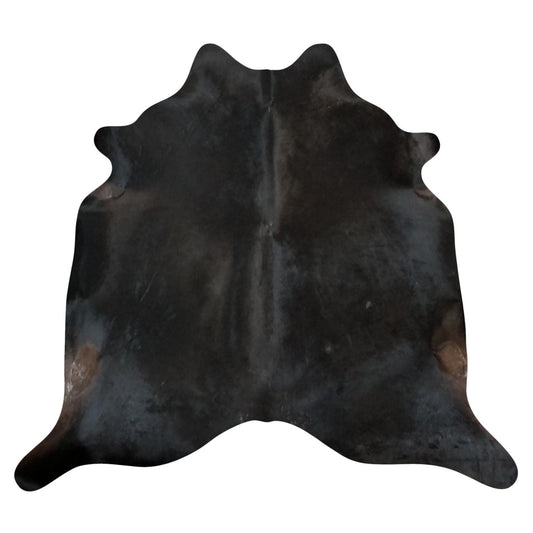 Natural Brazilian Cowhide Rug -  Espresso