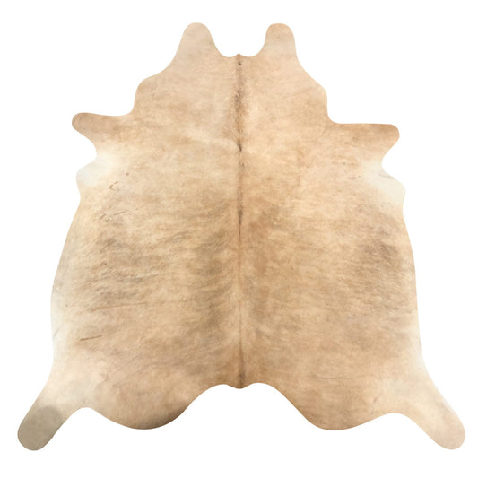 Natural Brazilian Cowhide Rug -  Caramel, Taupe & Ivory