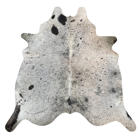 Natural Brazilian Cowhide Rug -  Taupe, Espresso & Ivory