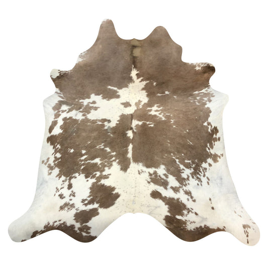 Natural Brazilian Cowhide Rug -  Taupe & Ivory
