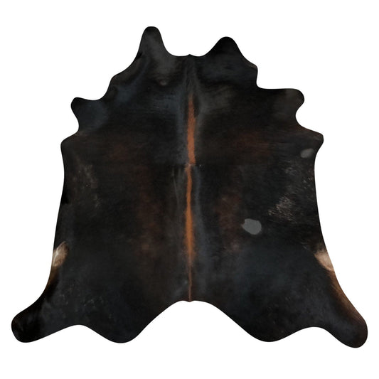 Natural Brazilian Cowhide Rug -  Espresso, Mocha & Caramel