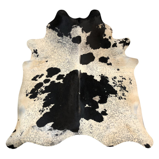 Natural Brazilian Cowhide Rug -  Espresso, Taupe & Beige