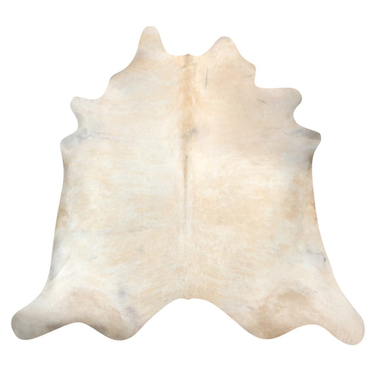 Natural Brazilian Cowhide Rug -  Beige & Ivory
