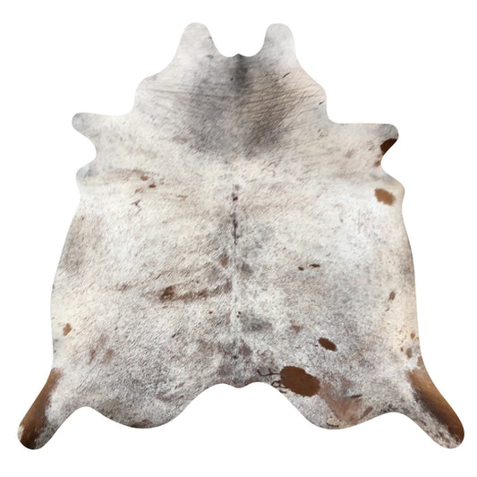 Natural Brazilian Cowhide Rug -  Taupe, Ivory & Mocha