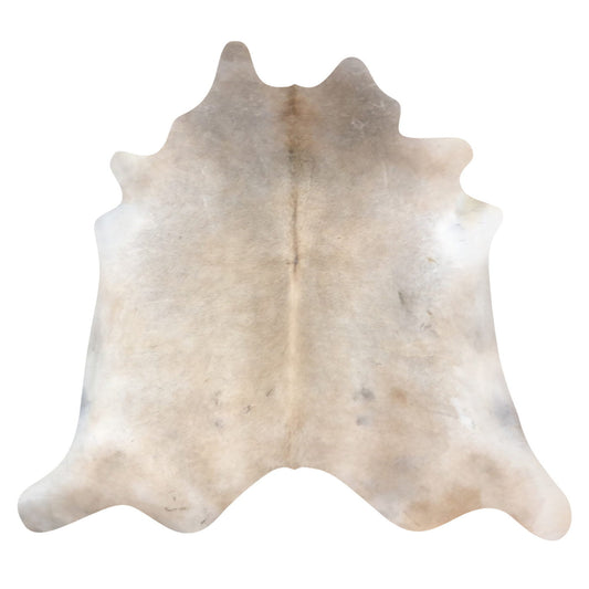 Natural Brazilian Cowhide Rug -  Beige & Ivory