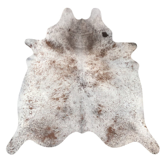 Natural Brazilian Cowhide Rug -  Taupe, Mocha & Ivory